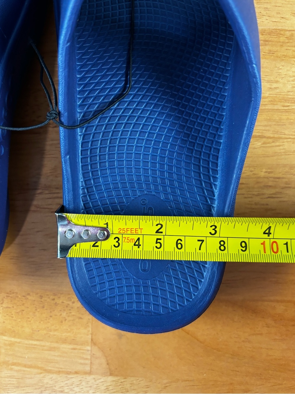 OOFOS Ooahh Navy Blue Slide Sandals Comfort Slip On Women’s 8, Men’s 6 - Picture 10 of 10